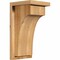 Ekena Millwork Huntington Rough Sawn Corbel w/Backplate, Western Red Cedar, 8"W x 8"D x 16"H COR08X08X16HUN01RWR - alternate 1